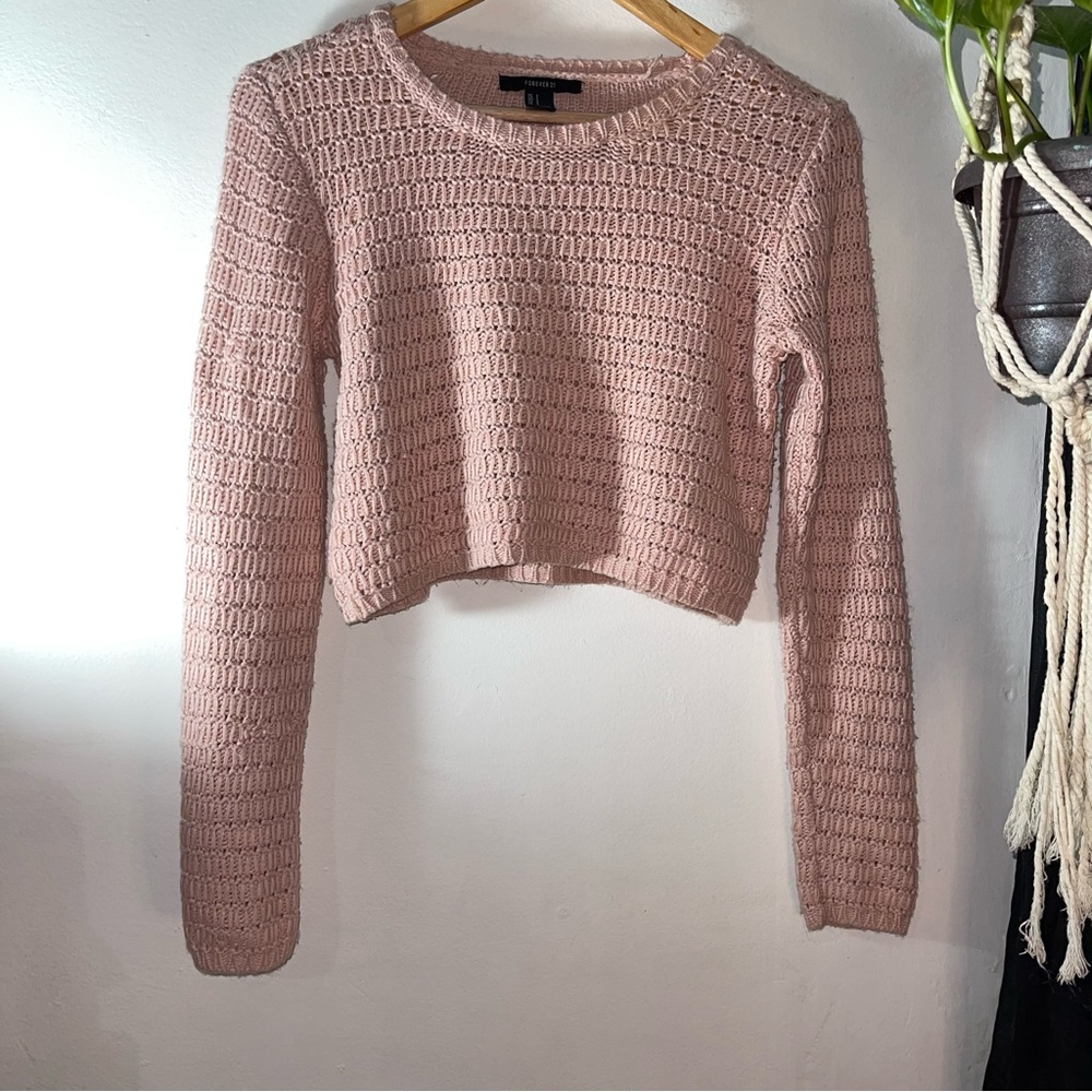 Forever 21 Blush Knit Sweater